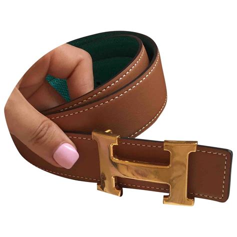 hermes camel belt|Hermes leather belt.